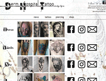 Tablet Screenshot of dermhospital.com